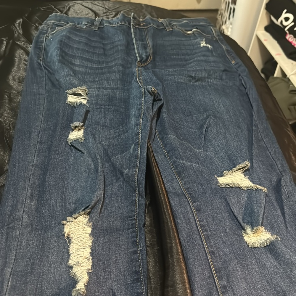 Madden NYC flare jeans size 17 - Picture 2 of 3